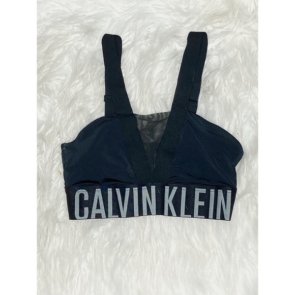 Calvin Klein, Black Bralette Size: XXS, XS, S - Picture 3 of 3